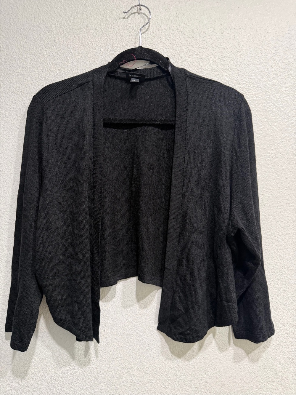 NWOT TORRID BLACK OPEN FRONT CARDIGAN SIZE 2X